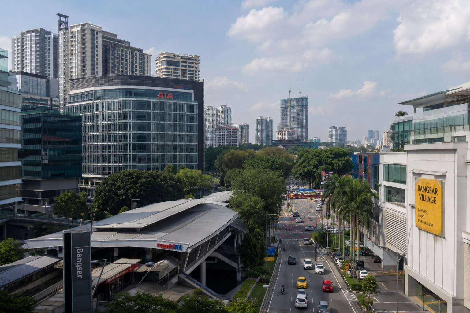 Bangsar cityscape