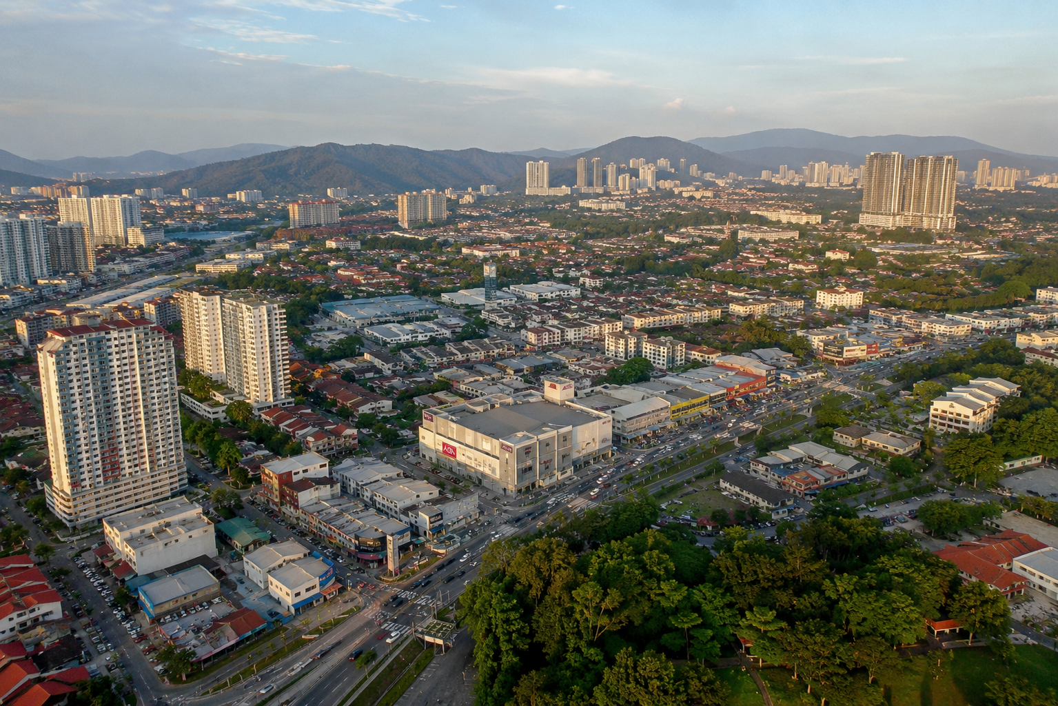 Kepong cityscape