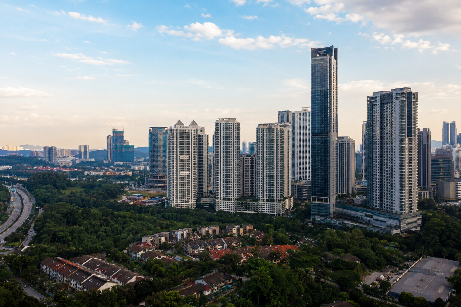 Mont Kiara cityscape
