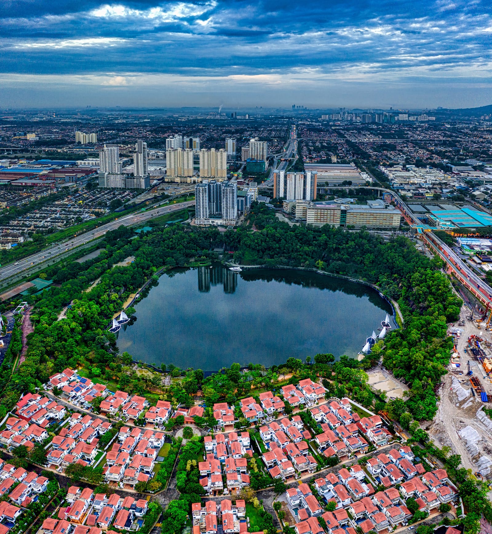Subang Jaya cityscape